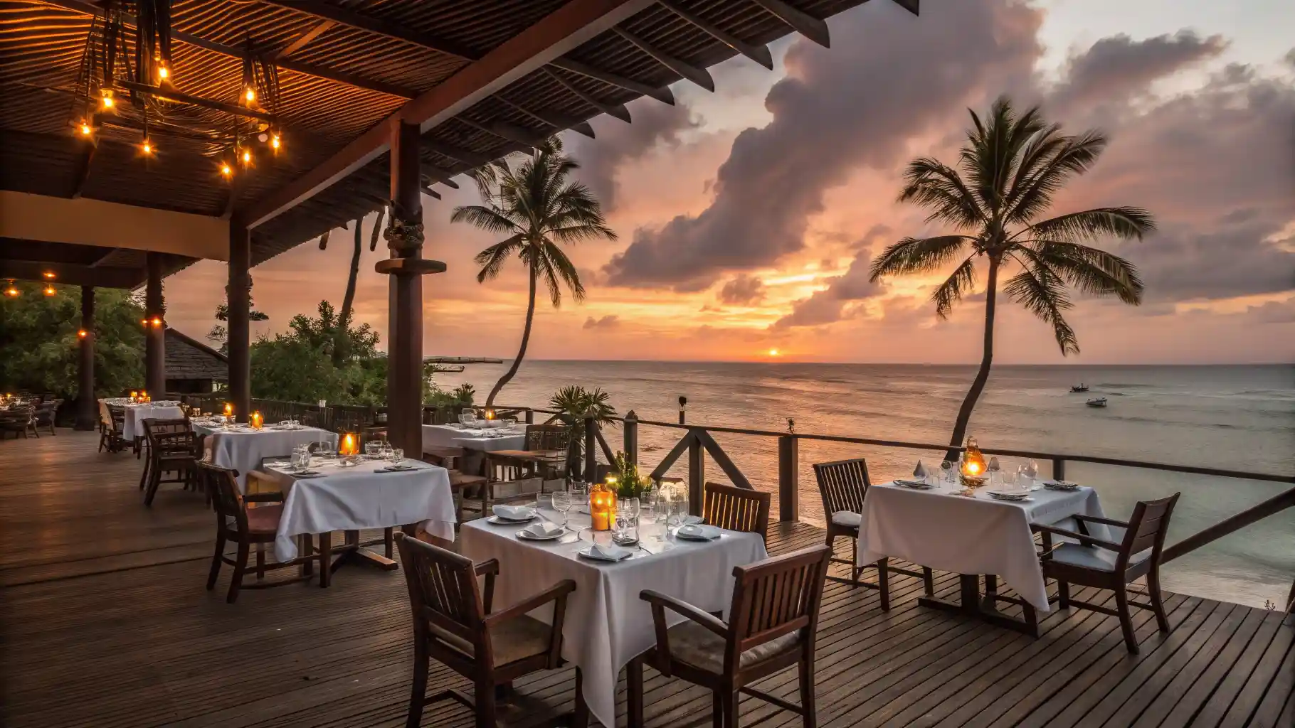 Open Restaurant in Labuan Bajo Resort